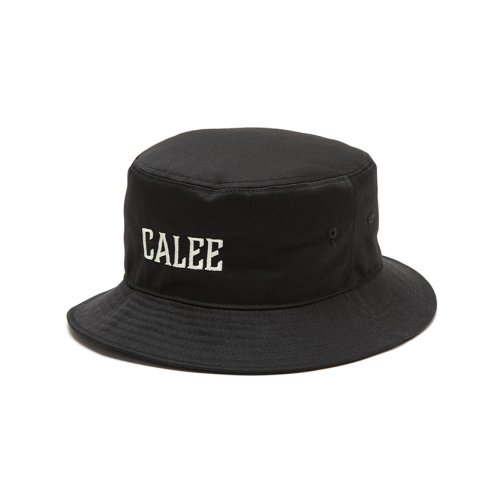 他の写真1: CALEE/Twill calee logo bucket hat（ブラック/ホワイト）［バケットハット-22春夏］
