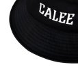 画像4: CALEE/Twill calee logo bucket hat（ブラック/ホワイト）［バケットハット-22春夏］ (4)