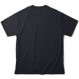 画像2: CALEE/×SHELTECH CALEE Logo tail cut drop shoulder（T-shirt B）（ブラック）［ドロップショルダーT-22春夏］ (2)