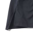 画像6: CALEE/×SHELTECH CALEE Logo tail cut drop shoulder（T-shirt B）（ブラック）［ドロップショルダーT-22春夏］ (6)