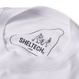 画像4: CALEE/×SHELTECH CALEE Logo tail cut drop shoulder（T-shirt A）（ホワイト）［ドロップショルダーT-22春夏］