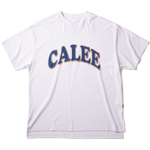 他の写真1: CALEE/×SHELTECH CALEE Logo tail cut drop shoulder（T-shirt A）（ホワイト）［ドロップショルダーT-22春夏］