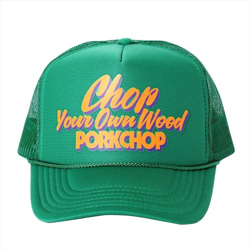 他の写真1: PORKCHOP/CHOP YOUR OWN WOOD CAP（ケリーグリーン）［メッシュキャップ-22春夏］
