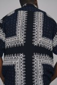 画像8: COOTIE PRODUCTIONS/Rayon Open Collar S/S Shirt（Black）［レーヨンオープンカラーシャツ-22春夏］ (8)
