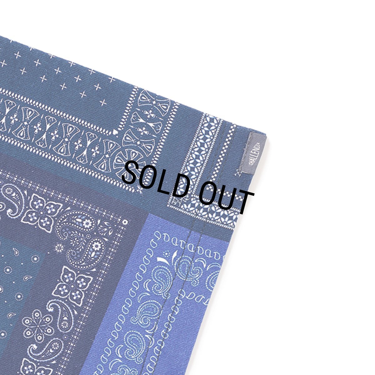 画像5: CHALLENGER/BANDANA TEE（ネイビー）［バンダナT-22春夏］ (5)