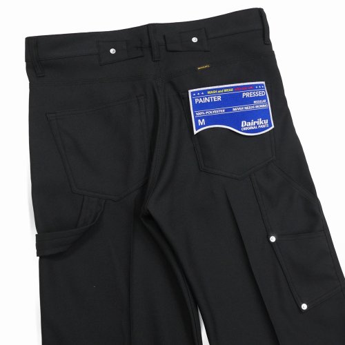 他の写真3: DAIRIKU/"Painter" Pressed Pants（Black）［"ペインター"スタプレパンツ-22秋冬］