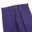 画像3: DAIRIKU/"Painter" Pressed Pants（Purple） 【30%OFF】［"ペインター"スタプレパンツ-22秋冬］