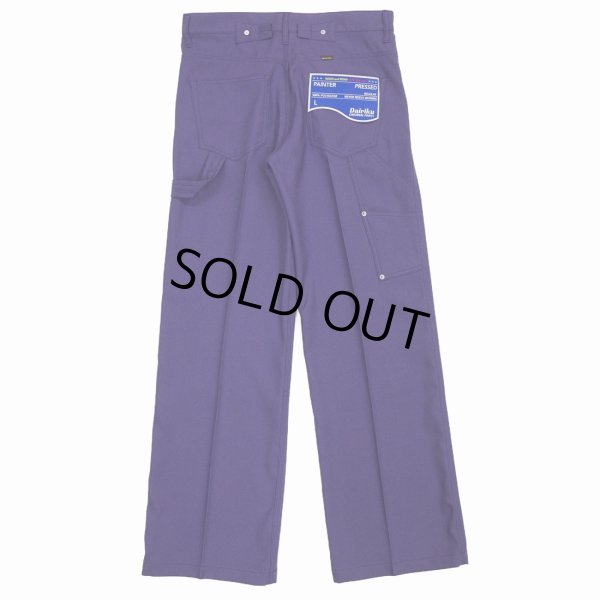 画像1: DAIRIKU/"Painter" Pressed Pants（Purple） 【30%OFF】［"ペインター"スタプレパンツ-22秋冬］