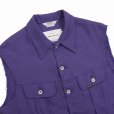 画像3: DAIRIKU/"Regular" Polyester Vest（Purple） 【50%OFF】［ポリエステルベスト-22秋冬］ (3)