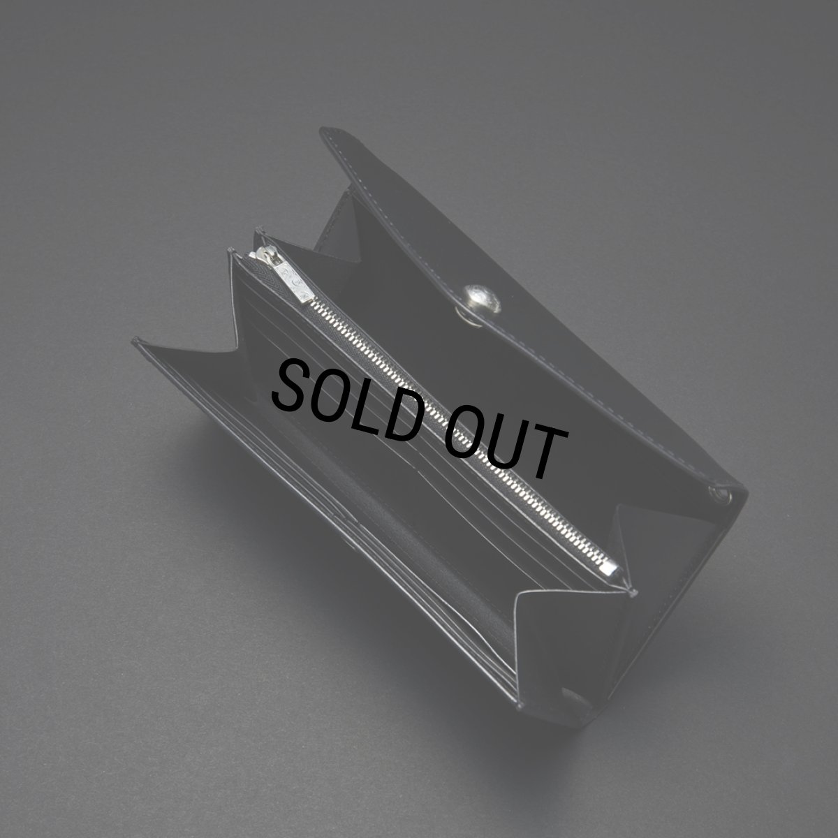 画像2: ANTIDOTE BUYERS CLUB/Trucker Long Wallet（Black-Smooth Leather） (2)