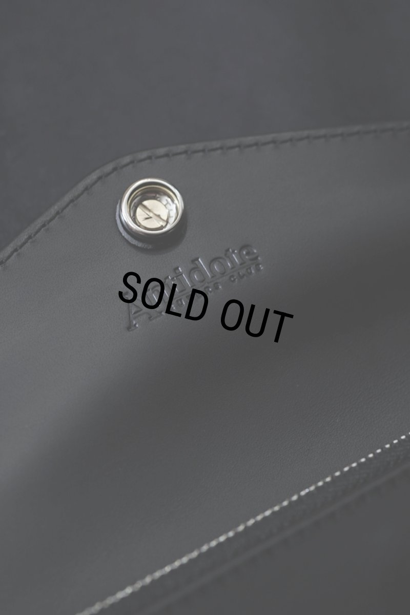 画像5: ANTIDOTE BUYERS CLUB/Trucker Long Wallet（Black-Smooth Leather） (5)