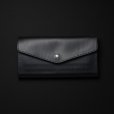 画像1: ANTIDOTE BUYERS CLUB/Trucker Long Wallet（Black-Smooth Leather）［トラッカーロングウォレット］ (1)