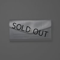 ANTIDOTE BUYERS CLUB/Trucker Long Wallet（Black-Smooth Leather）