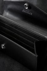 画像3: ANTIDOTE BUYERS CLUB/Trucker Long Wallet（Black-Smooth Leather） (3)