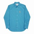 画像1: DAIRIKU/L-S Dress Shirt with Money Clip（Youth Blue）［ドレスシャツwithマネークリップ-22秋冬］ (1)