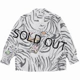 WACKO MARIA/TIM LEHI / HAWAIIAN SHIRT L/S（GRAY）［ハワイアンシャツ-22秋冬］