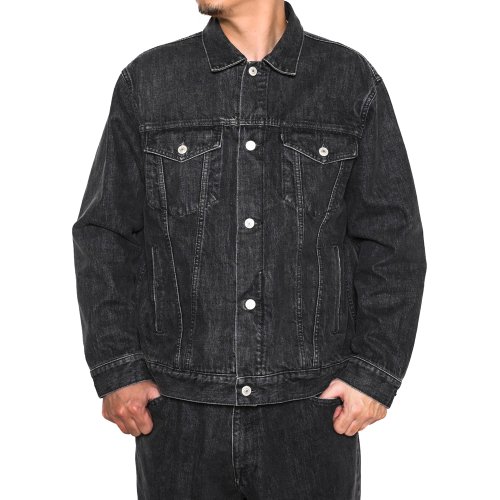 他の写真3: CALEE/Vintage reproduct 3rd type denim jacket -used black-（Used Black）［3rdタイプデニムJKT-22秋冬］