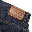 画像5: CALEE/Vintage reproduct wide silhouette denim pants -one wash-（Ow Indigo Blue）［ワイドデニムパンツ-22秋冬］