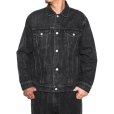 画像8: CALEE/Vintage reproduct 3rd type denim jacket -used black-（Used Black）［3rdタイプデニムJKT-22秋冬］