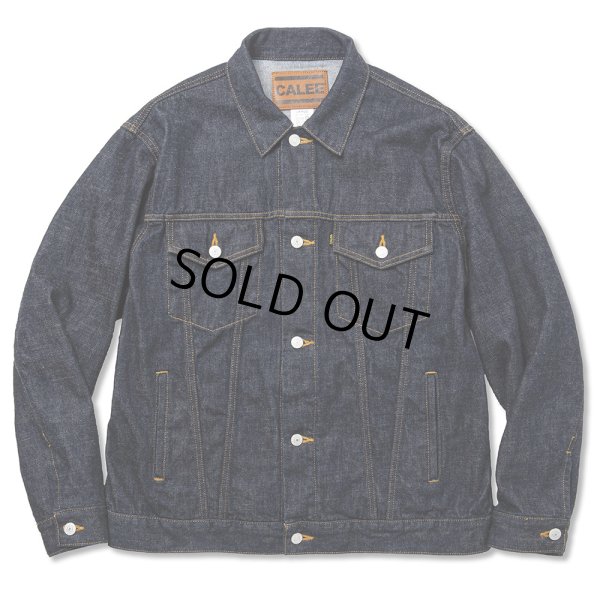 画像1: CALEE/Vintage reproduct 3rd type denim jacket -one wash-（Ow Indigo Blue）［3rdタイプデニムJKT-22秋冬］
