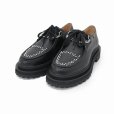 画像2: DAIRIKU/"Leon" Studs Chain Leather Shoes（Black） 【30%OFF】［スタッズチェーンレザーシューズ-22秋冬］ (2)