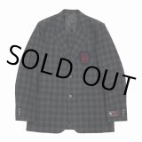 DAIRIKU/"D" School Check Tailored Jacket（Navy&Grey） 【40%OFF】［スクールチェックテーラードJKT-22秋冬］
