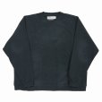 画像1: DAIRIKU/"Water-repellent" Pullover Sweter（Vintage Black）［クルーネックスウェット-22秋冬］ (1)