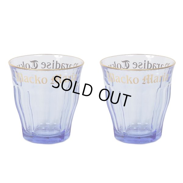画像1: WACKO MARIA/DURALEX / GLASS CUP（BLUE）［グラス(2個セット)-22秋冬］
