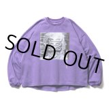 TIGHTBOOTH/SIX EYES L/S T-SHIRT（Purple）［プリント長袖T-22秋冬］