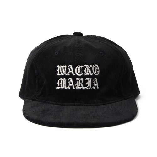 他の写真1: WACKO MARIA/CORDUROY SNAPBACK CAP（BLACK）［コーデュロイスナップバックキャップ-22秋冬］