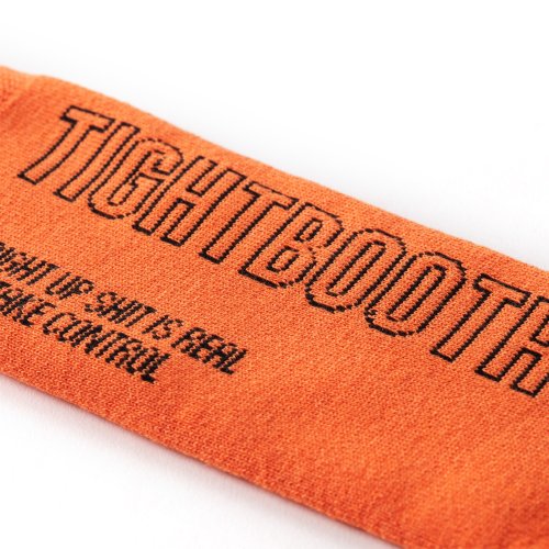 他の写真3: TIGHTBOOTH/LABEL LOGO HIGH SOCKS（Orange）［ハイソックス-22秋冬］