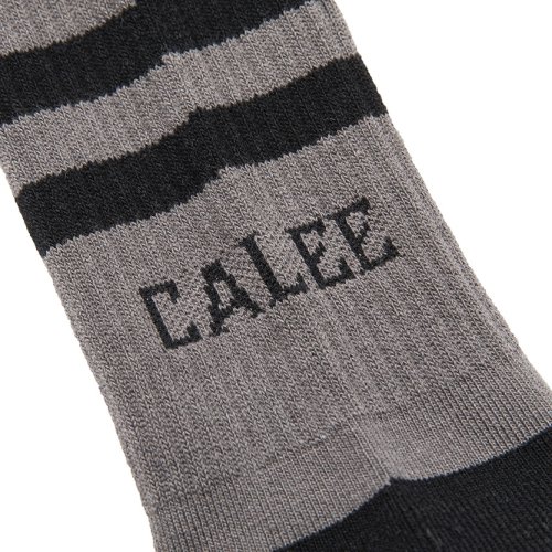 他の写真3: CALEE/CALEE Logo line socks（Gray）［ソックス-22秋冬］