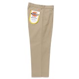 WACKO MARIA/DICKIES / PLEATED TROUSERS（BEIGE）［ワンタックトラウザース-22秋冬］