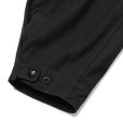 画像6: CALEE/C/N Deck type wide overalls（Black）［ワイドオーバーオール-22秋冬］