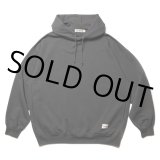 COOTIE PRODUCTIONS/Inlay Sweat Hoodie（Gray）［インレイスウェットフーディー-22秋冬］