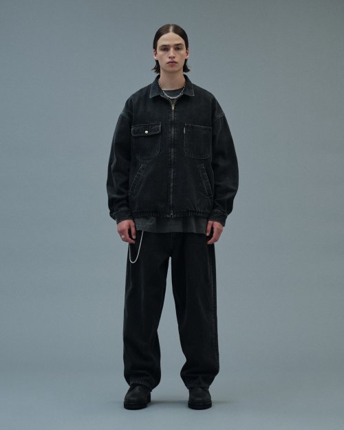 他の写真3: COOTIE PRODUCTIONS/Denim Zip Up Work Jacket（Black Fade）［デニムジップワークJKT-22秋冬］