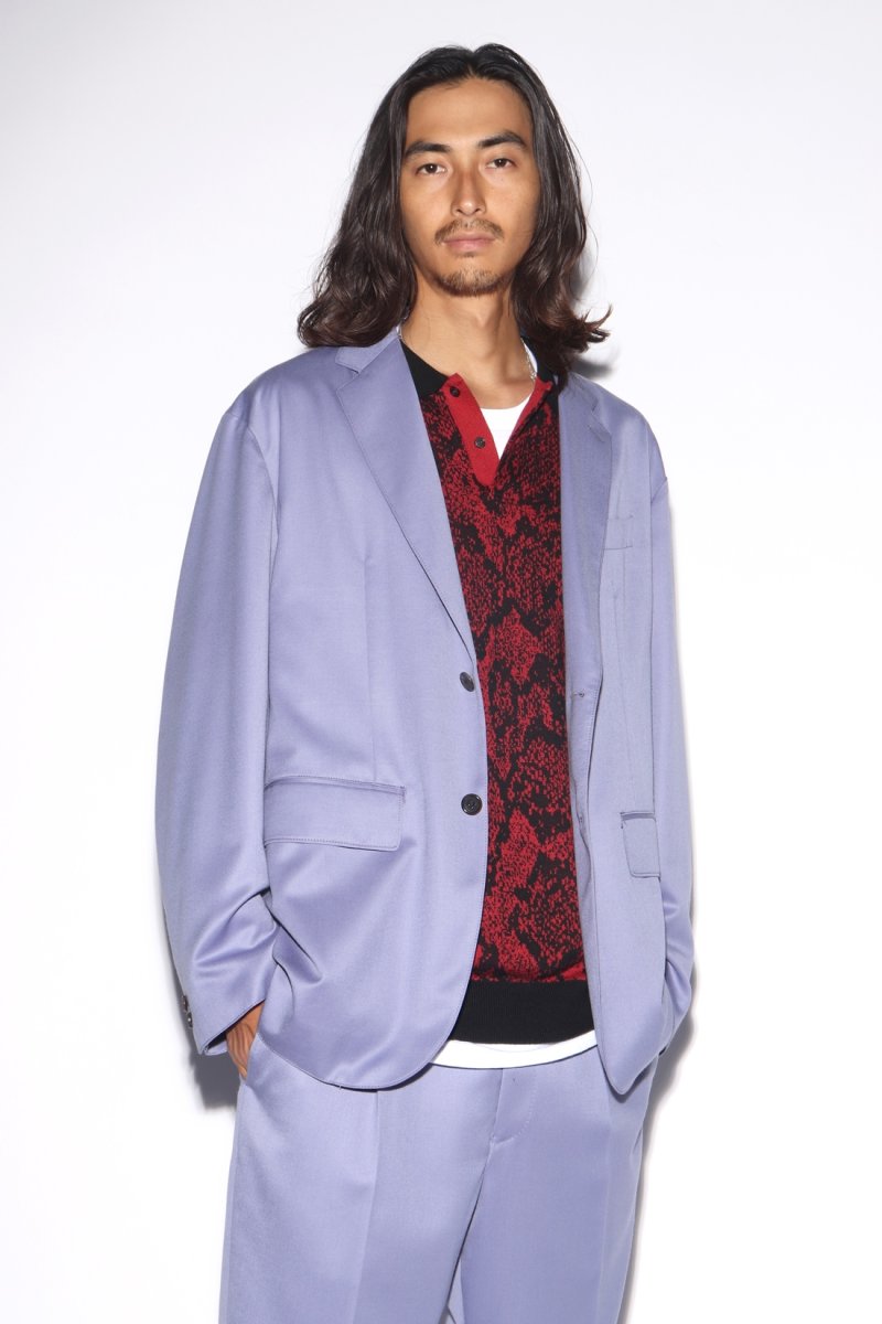 画像6: WACKO MARIA/PLEATED TROUSERS（TYPE-2）（PURPLE）［ワンタックスラックス(TYPE-2)-22秋冬］ (6)