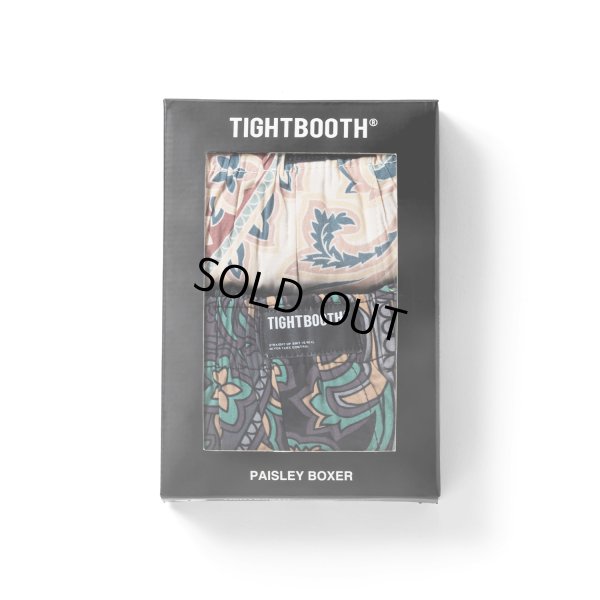 画像2: TIGHTBOOTH/PAISLEY BOXER（Black/Ivory） 【30%OFF】［ボクサートランクス2枚セット-22秋冬］