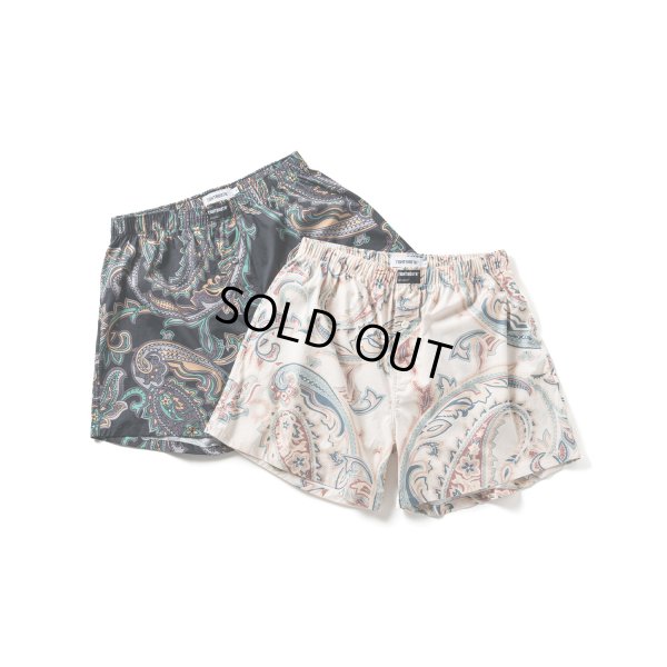 画像1: TIGHTBOOTH/PAISLEY BOXER（Black/Ivory） 【30%OFF】［ボクサートランクス2枚セット-22秋冬］