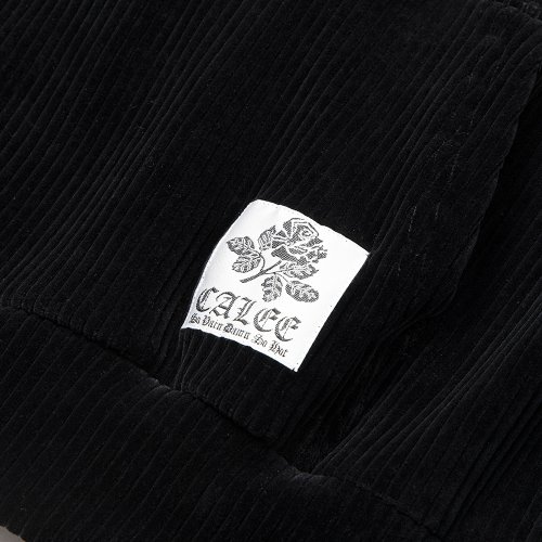 他の写真3: CALEE/Cotton pile jersey pullover hoodie（Black）［コットンパイルジャージフーディー-22秋冬］