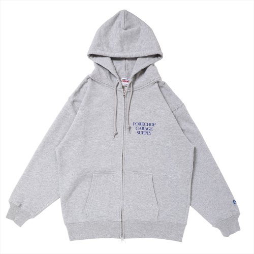 他の写真1: PORKCHOP/PORK CHOPPER ZIP UP HOODIE（GRAY）［ジップアップフーディー-22秋冬］