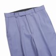 画像3: WACKO MARIA/PLEATED TROUSERS（TYPE-2）（PURPLE）［ワンタックスラックス(TYPE-2)-22秋冬］