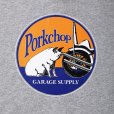 画像6: PORKCHOP/PORK CHOPPER ZIP UP HOODIE（GRAY）［ジップアップフーディー-22秋冬］