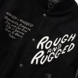画像3: ROUGH AND RUGGED/DUST（BLACK/BLACK） 【30%OFF】［袖レザースタジャン-22秋冬］