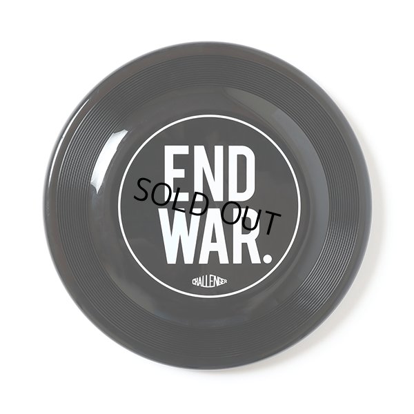 画像1: CHALLENGER/END WAR FRISBEE（BLACK）［フリスビー-23春夏］