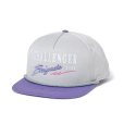 画像1: CHALLENGER/SIGNATURE CAP（GRAY/PURPLE）［シグネチャーキャップ-23春夏］ (1)