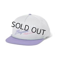 CHALLENGER/SIGNATURE CAP（GRAY/PURPLE）［シグネチャーキャップ-23春夏］