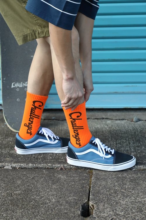 他の写真2: CHALLENGER/LOGO SOCKS（ORANGE）［ロゴソックス-23春夏］