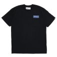 画像2: CHALLENGER/LOGO PATCH TEE（BLACK）［ワッペン+プリントポケT-23春夏］ (2)