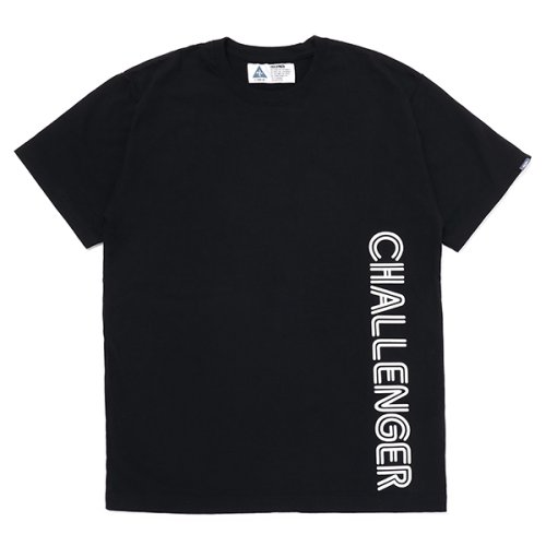 他の写真1: CHALLENGER/DUAL LOGO TEE（BLACK）［プリントT-23春夏］